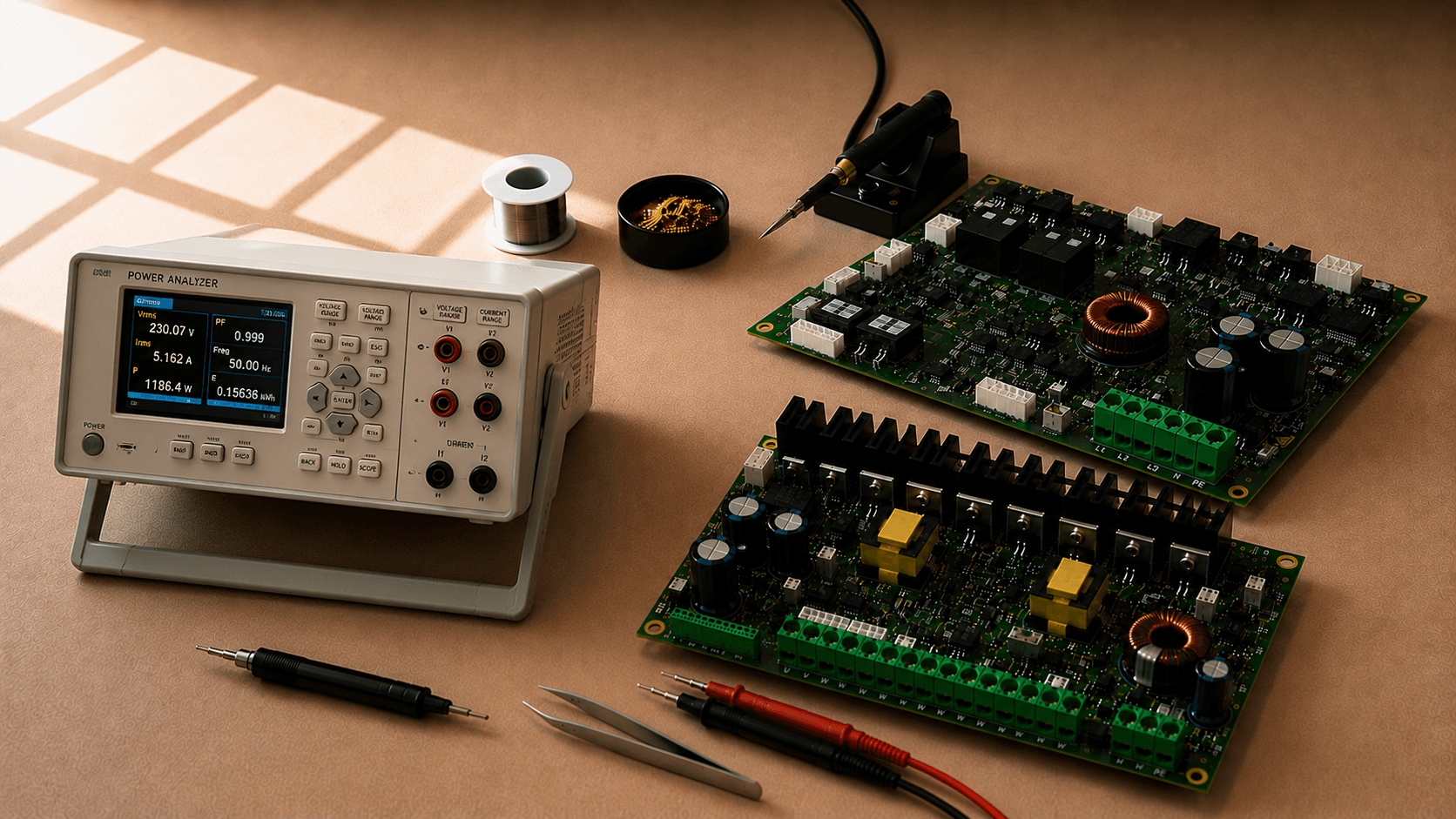 Zenergize power electronics PCB engineering and testing